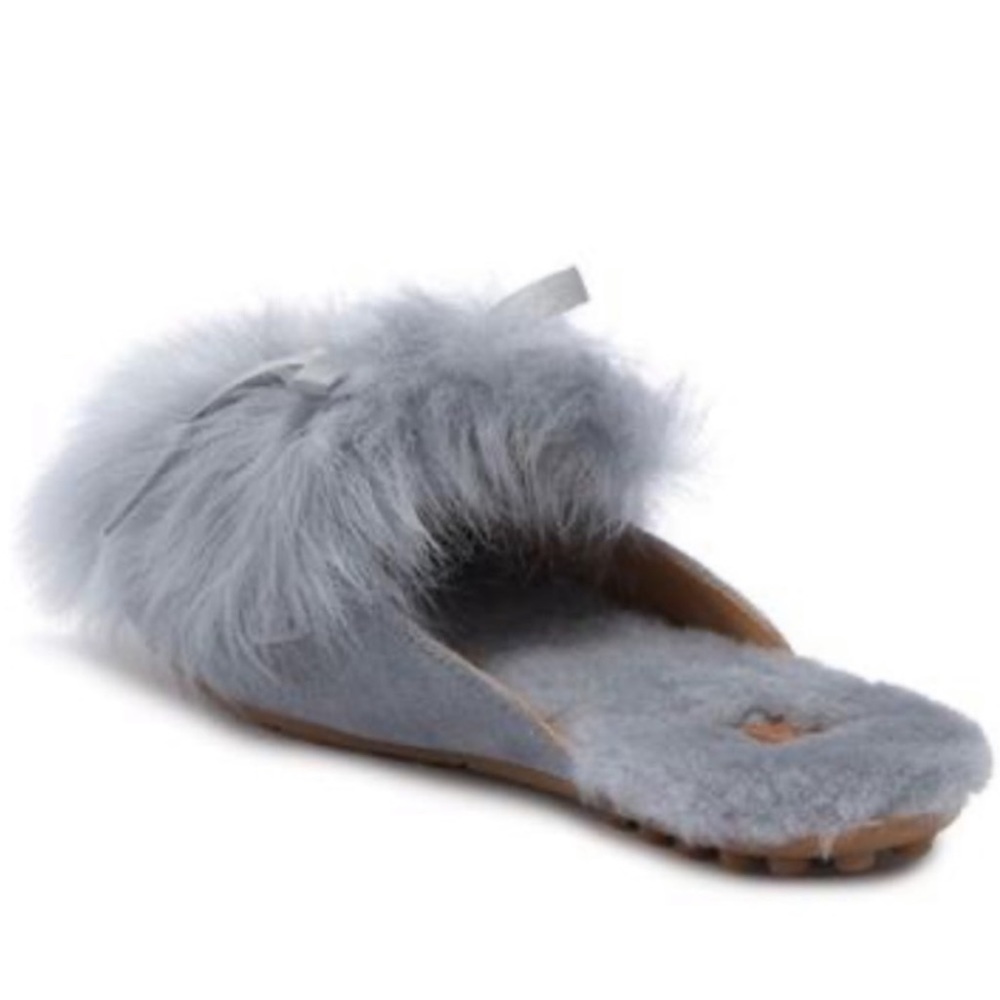 NWB authentic UGG shaine fluff slip on slipper - Picture 3 of 10